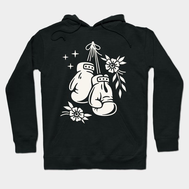 Boxing Gloves Hoodie by Inkshit13